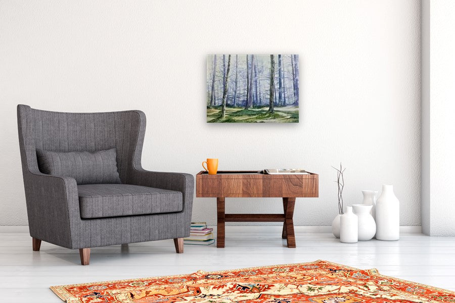 In the Clearing by Catherine McCargar |  In Room View of Artwork 