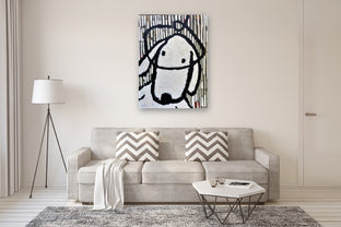 Dogcatcher by Jaime Ellsworth |  In Room View of Artwork 