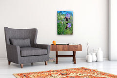 Original art for sale at UGallery.com | Iris Spring by Jay Jensen | $1,650 | oil painting | 24' h x 16' w | thumbnail 3
