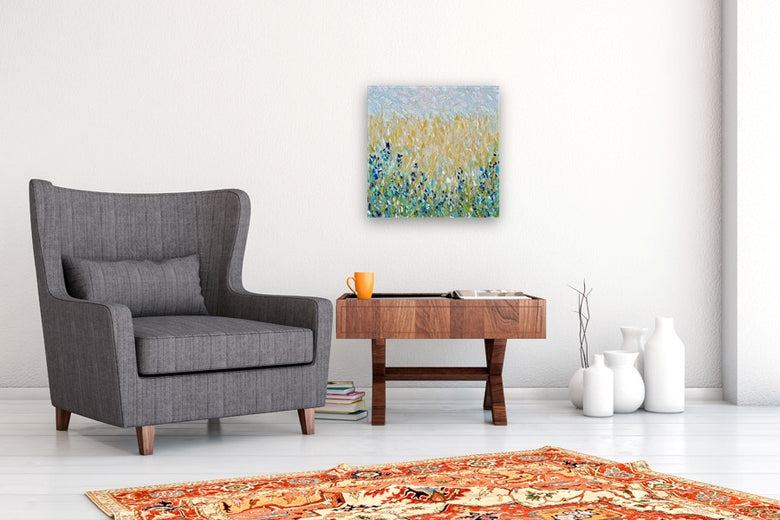 Field of Dreams by Karen Barton |  In Room View of Artwork 