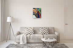 Original art for sale at UGallery.com | Spring Awakens by Lynne Meneses | $2,175 | acrylic painting | 24' h x 30' w | thumbnail 5