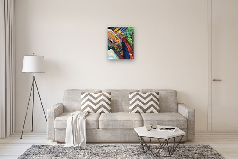 Spring Awakens by Lynne Meneses |  In Room View of Artwork 
