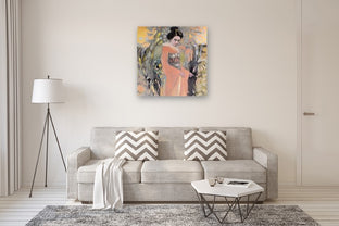 Geisha in the Tropics by Mary Pratt |  In Room View of Artwork 