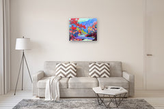 Original art for sale at UGallery.com | Moving to the Country by James Hartman | $1,650 | oil painting | 24' h x 30' w | thumbnail 5