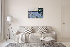 Original art for sale at UGallery.com | Lavender Love - Commission by James Hartman | $2,500 | oil painting | 24' h x 36' w | thumbnail 5