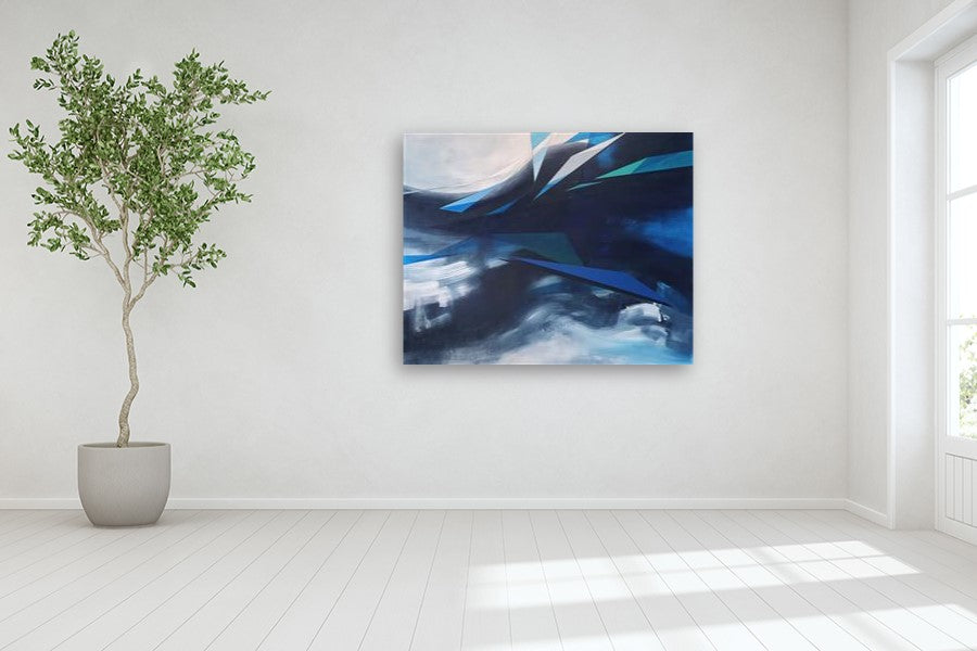 Abstract Landscape #63 by Paul Kirley |  In Room View of Artwork 