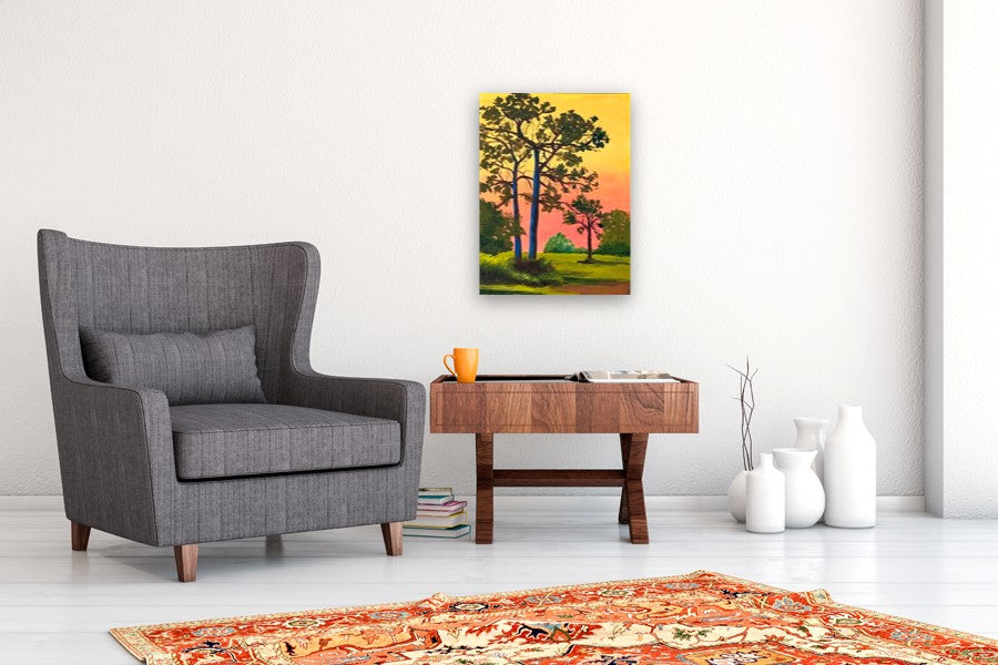 Comes the Night by JoAnn Golenia |  In Room View of Artwork 