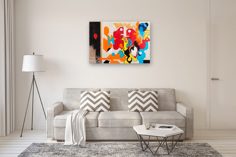 Signs of Life March 17 2026 by René Serrano Rodríguez |  In Room View of Artwork 
