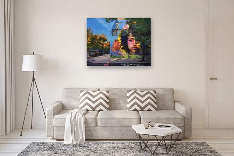 Creative Resilience on Rivington by Nick Savides |  In Room View of Artwork 