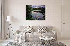 Original art for sale at UGallery.com | The Clearing by Onelio Marrero | $2,525 | oil painting | 36' h x 48' w | thumbnail 5