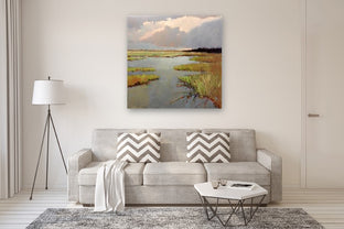 Marsh by Mary Pratt |  In Room View of Artwork 