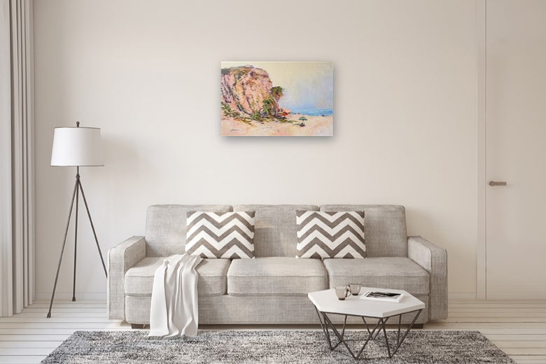 When the Fog Slowly Goes Away, Beach in Malibu by Suren Nersisyan |  In Room View of Artwork 