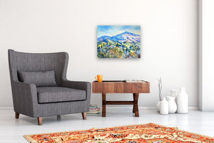 Western Slopes of Mount Diablo by Catherine McCargar |  In Room View of Artwork 