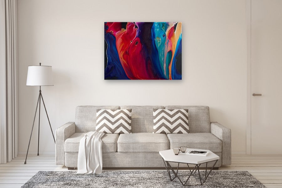 Quiet Fire by Krispen Spencer |  In Room View of Artwork 