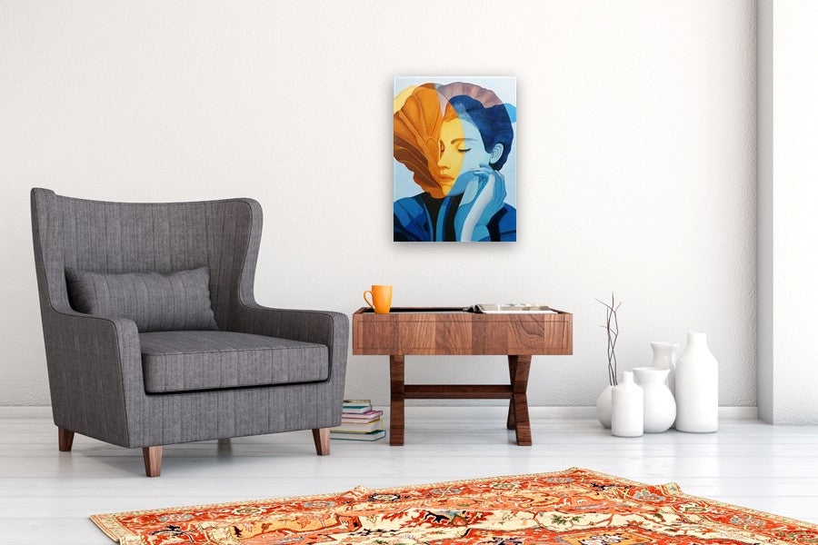 Déjà Vu. Removing by Guigen Zha |  In Room View of Artwork 