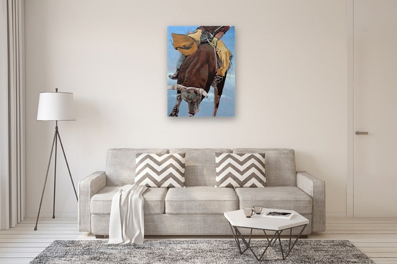 Attached by Duane Brown |  In Room View of Artwork 