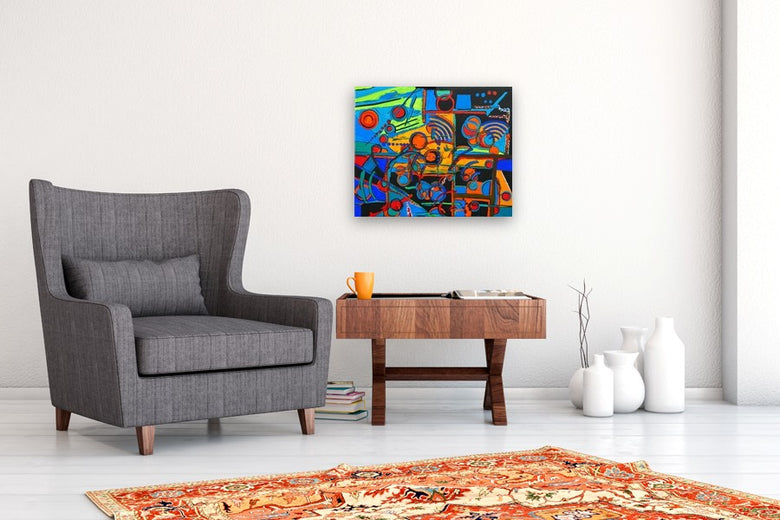 Many Worlds Theory 2 by Ava Doran |  In Room View of Artwork 