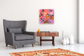 Original art for sale at UGallery.com | I've Got a Feeling by Natalie George | $850 | mixed media artwork | 20' h x 20' w | thumbnail 5