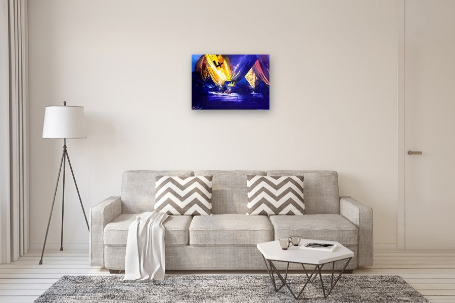 Ballooners by James Nyika |  In Room View of Artwork 