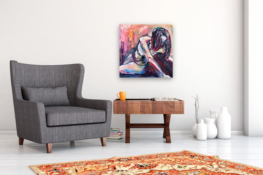 A New Day by Sharon Sieben |  In Room View of Artwork 