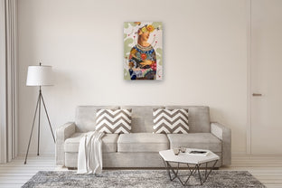 Who Loves Who by Darlene McElroy |  In Room View of Artwork 