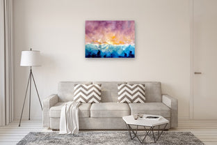 Fiery Ridge by Sarah Parsons |  In Room View of Artwork 