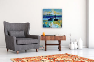 Harbor Pals by Kip Decker |  In Room View of Artwork 