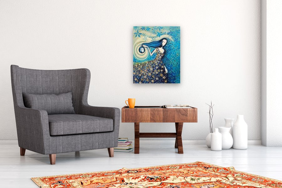 Time Passing by Diana Elena Chelaru |  In Room View of Artwork 