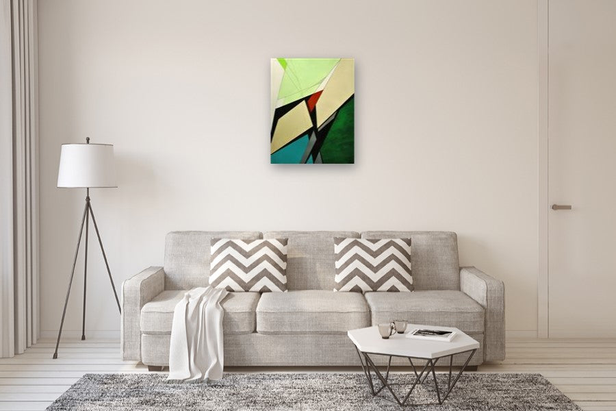 Abstract Landscape #11 by Paul Kirley |  In Room View of Artwork 
