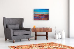The Blue Horizon 2 by Srinivas Kathoju |  In Room View of Artwork 