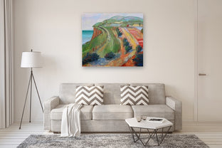 Coastal Farm Trail by James Hartman |  In Room View of Artwork 