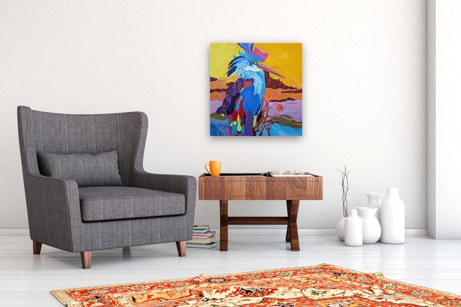 Wings of Imagination by Vera Saiko |  In Room View of Artwork 