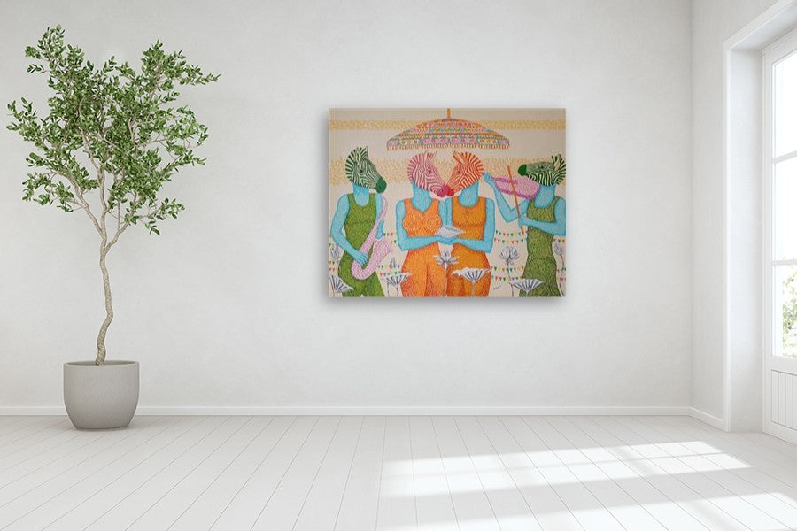 Companion by Arvind Kumar Dubey |  In Room View of Artwork 