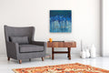 Original art for sale at UGallery.com | Full Moon Tide by Pat Forbes | $600 | acrylic painting | 24' h x 24' w | thumbnail 5