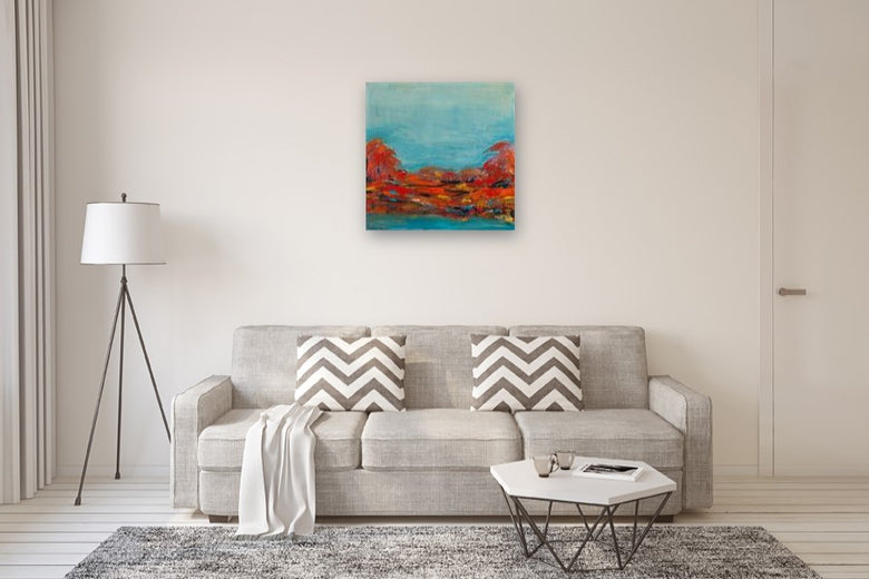 A Clear Day by Kajal Zaveri |  In Room View of Artwork 