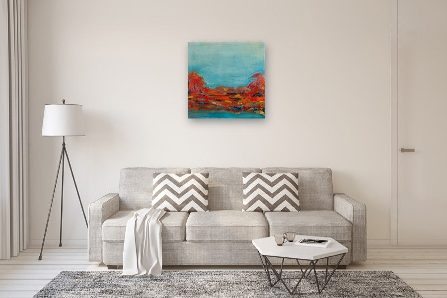 A Clear Day by Kajal Zaveri |  In Room View of Artwork 
