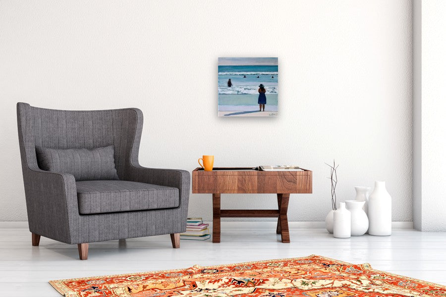 California Sun by Carey Parks |  In Room View of Artwork 