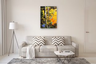 The Lake of Magical Reflections by Andres Lopez |  In Room View of Artwork 