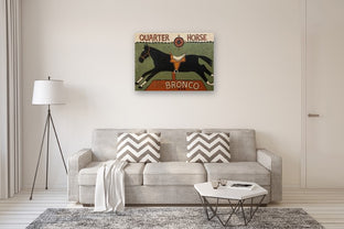 Quarter Horse by Jaime Ellsworth |  In Room View of Artwork 