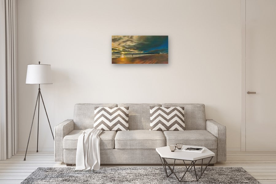 Yellow Brick Road by Jesse Aldana |  In Room View of Artwork 