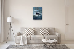 Original art for sale at UGallery.com | The Tub by Keith Thomson | $4,175 | oil painting | 30' h x 20' w | thumbnail 5
