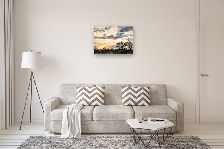 Evening Glory by Catherine McCargar |  In Room View of Artwork 