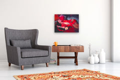 Original art for sale at UGallery.com | Scarlet by C M Cooper | $2,350 | oil painting | 18' h x 24' w | thumbnail 5