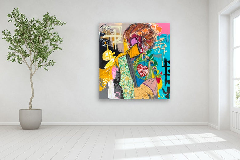 Untold Desert by Rodion Gilmitdinov |  In Room View of Artwork 