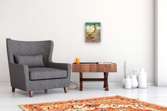 Original art for sale at UGallery.com | Children in the Rollers by Onelio Marrero | $600 | oil painting | 14' h x 11' w | thumbnail 5