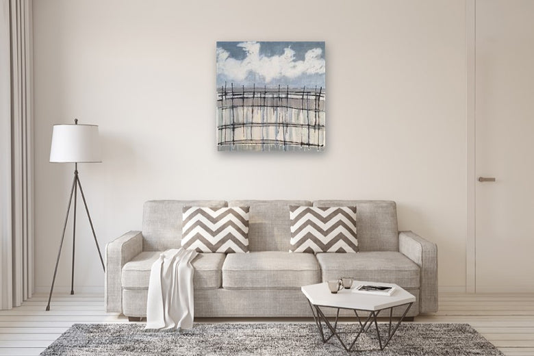 Cloudy Day I by Pat Forbes |  In Room View of Artwork 