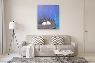 Luminous Tendril of Celestial Wish by Jennifer Ross |  In Room View of Artwork 