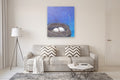 Original art for sale at UGallery.com | Luminous Tendril of Celestial Wish by Jennifer Ross | $2,300 | oil painting | 44' h x 40' w | thumbnail 5