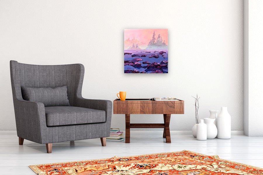 Bay Fog by JoAnn Golenia |  In Room View of Artwork 