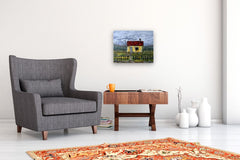 Original art for sale at UGallery.com | Lost to Time by Art Clark | $650 | acrylic painting | 16' h x 20' w | thumbnail 5